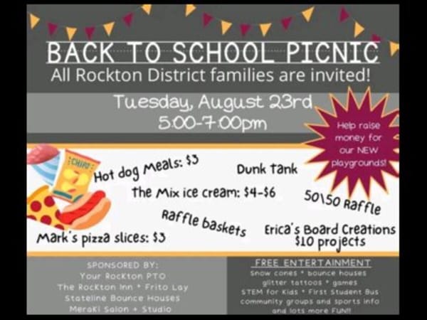 Rockton PTO Back to School Picnic