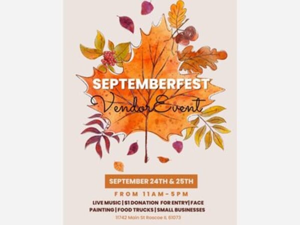 Septemberfest Vendor Event