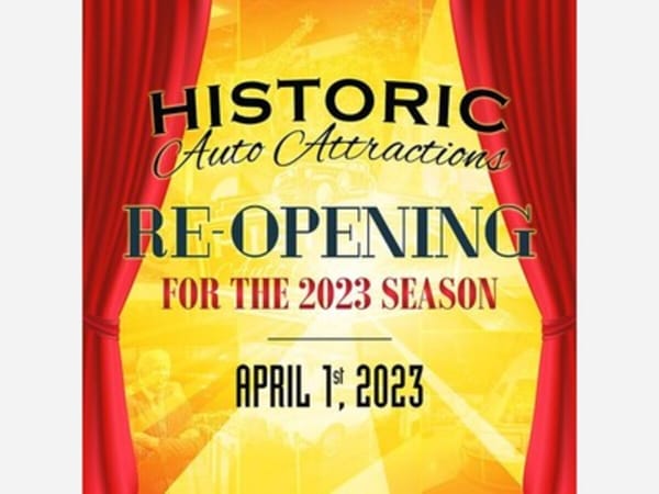 Historic Auto Attractions 2023 Season Grand Opening