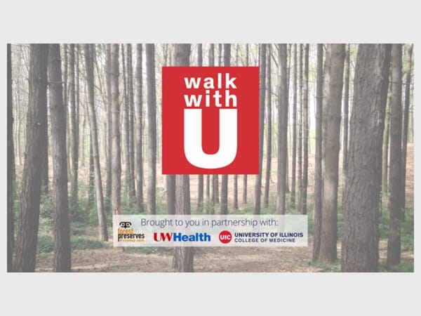 Walk with U - Guided Walk at Roland Olson Forest Preserve