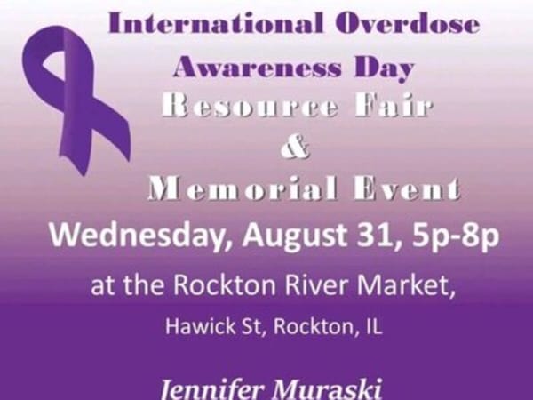 International Overdose Awareness Day Resource Fair and Memorial Event