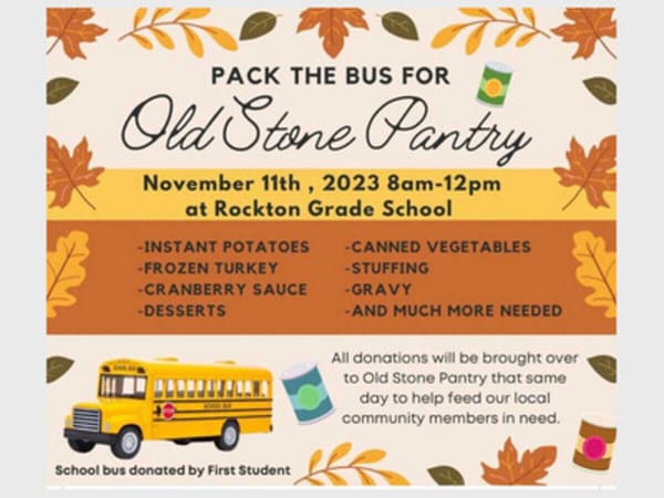 Pack the Bus for Old Stone Pantry