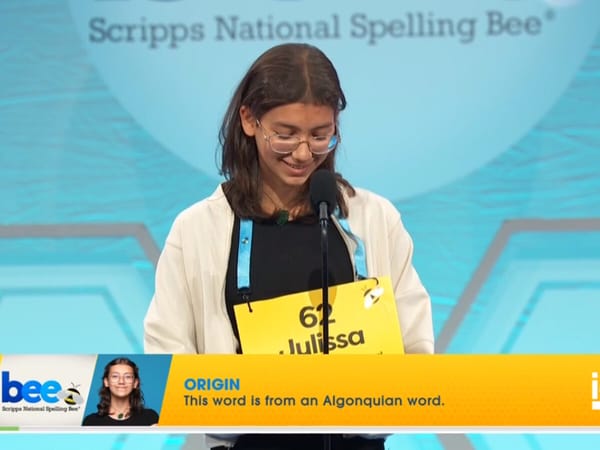 At the National Spelling Bee, Roscoe teen moves ahead to the semifinals