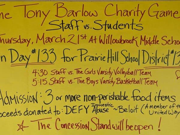Tony Barlow Charity Game