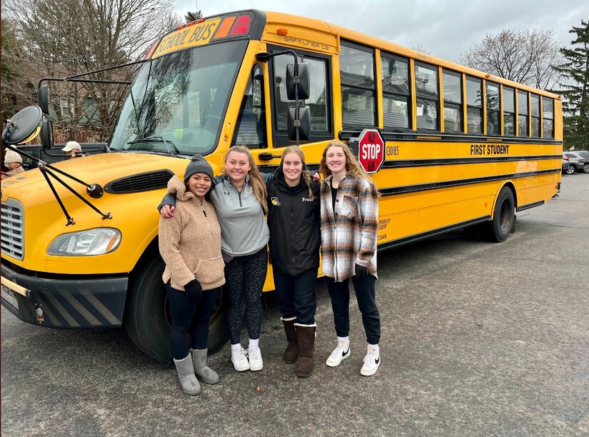 ordan Johnston, Bella Pierson, Olivia Robinson, and Danielle Franz