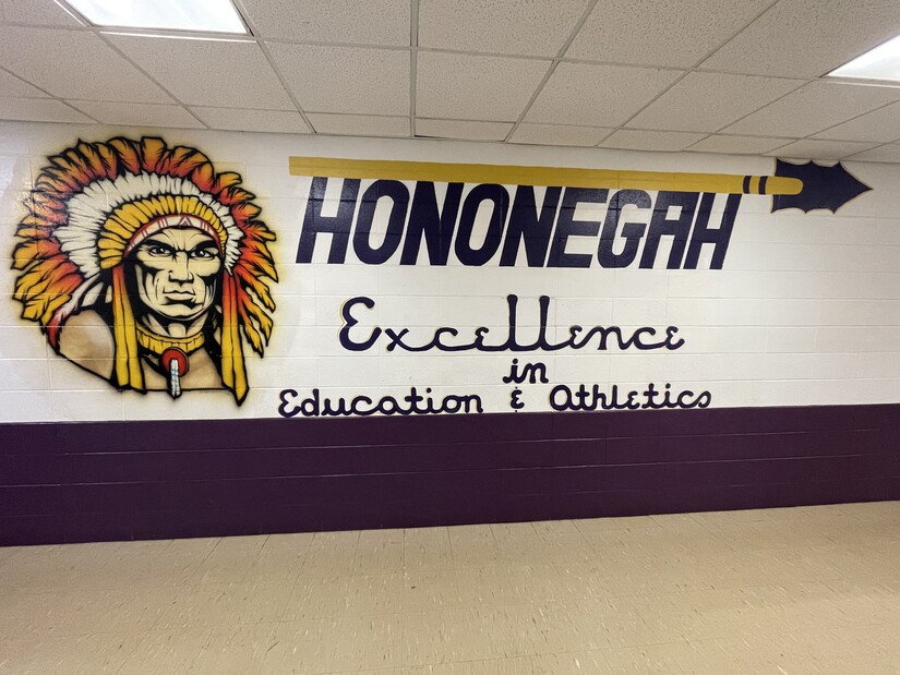 Hononegah Logo Excellence in Education and Athletics