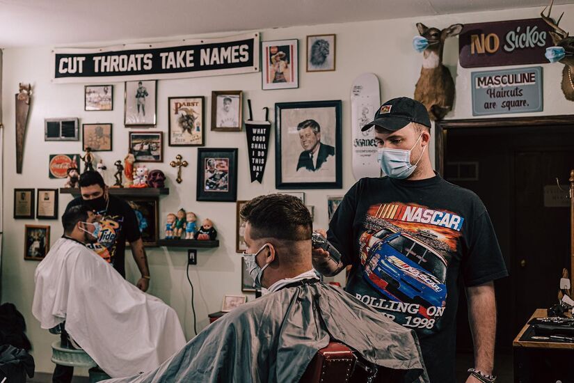 Cutthroat Corbin’s Barbershop, Rockton, IL