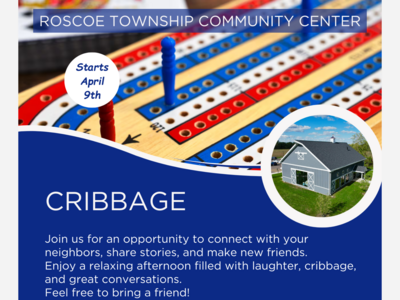 Cribbage at the Roscoe Township Community Center