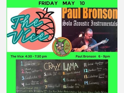Paul Bronson and The Vice at Crazy Llama