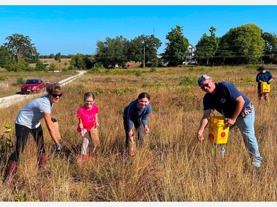 Harvesting seeds of change: Fall Prairie Harvest Day  