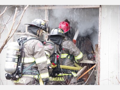 House fire on Swanson Road: no injuries, total loss