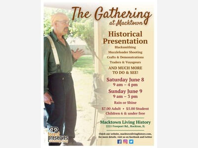 “The Gathering” Historical Presentation event at Macktown