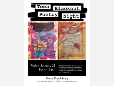 Teen Blackout Poetry Night