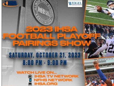 2023 IHSA Football playoff pairings revealed Saturday night