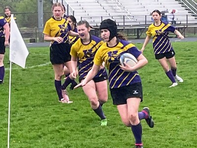 Weather didn't dampen the desire and grit of the Hononegah girls rugby team
