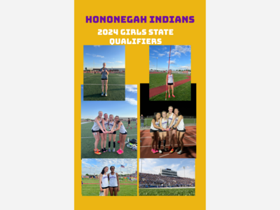 IHSA track and field state-bound Hononegah girls 