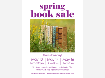 Talcott Library Spring Book Sale