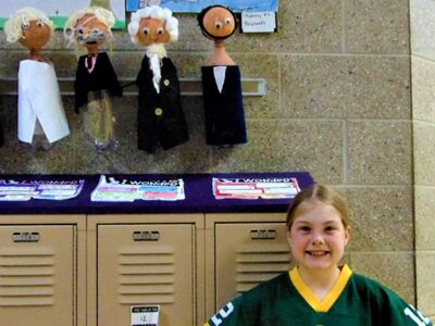 Whitman Post Elementary art show featured “Fantastic Creatures”