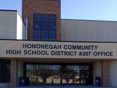 Hononegah School Board prepares for 100 year anniversary; welcomes new board member and staff at meeting