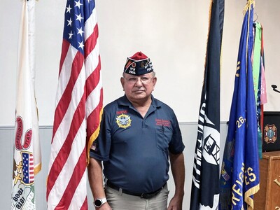 Roscoe VFW Post 2599 Commander Ruben Hernandez achieves All-American status