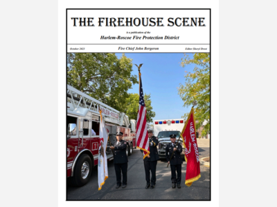 Harlem-Roscoe  Firehouse Scene  - October 2023