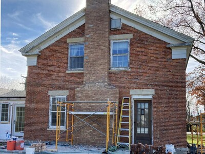 Restoration continues at Robert Cross homestead