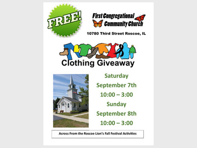 Free Clothing Giveaway