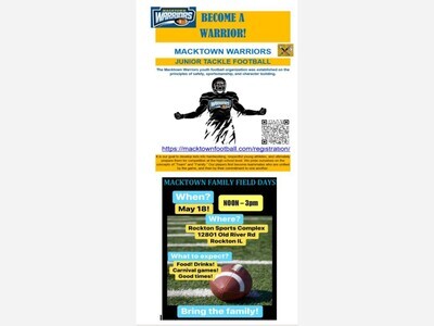 Macktown Warriors Football Registration