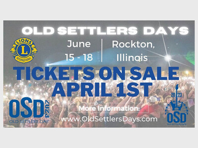 Old Settlers Days Tickets Available
