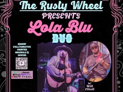 Live Music: Lola Blu Duo at the Rusty Wheel