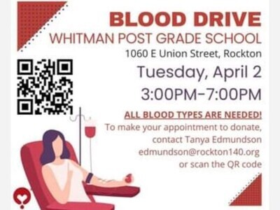 Blood Drive at Whitman Post Elementary School