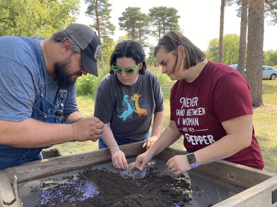 Looking for clues to the past at Macktown Living History